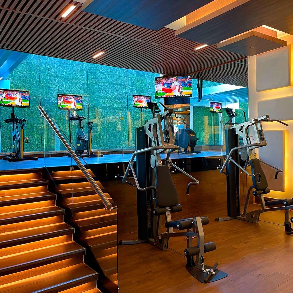 מלון San Pedro Garza Garcia Safi Royal Luxury Metropolitan מתקנים תמונה The gym at the hotel