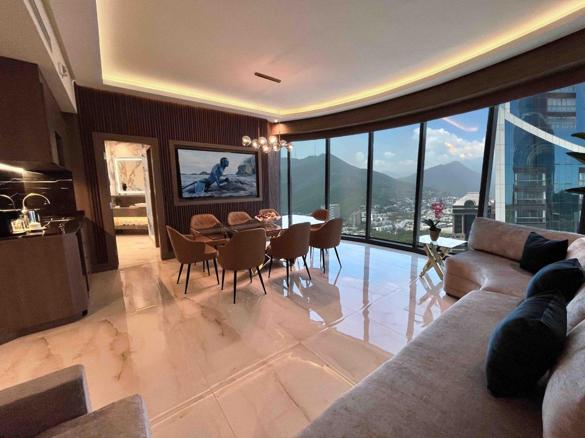 מלון San Pedro Garza Garcia Safi Royal Luxury Metropolitan מראה חיצוני תמונה Interior of a 3-bedroom unit